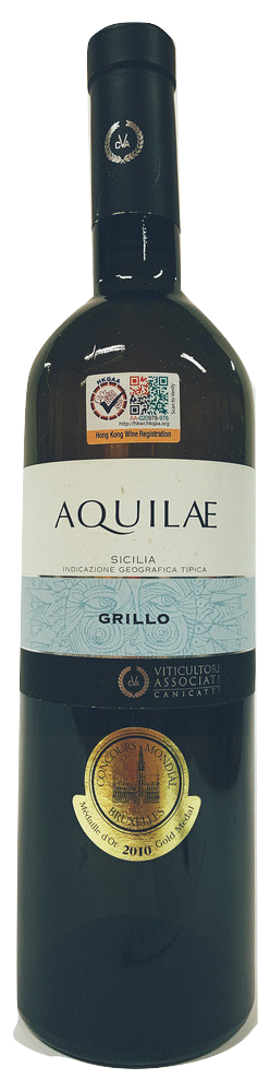 C.V.A Canicatti – Aquilae Grillo White Wine 2009