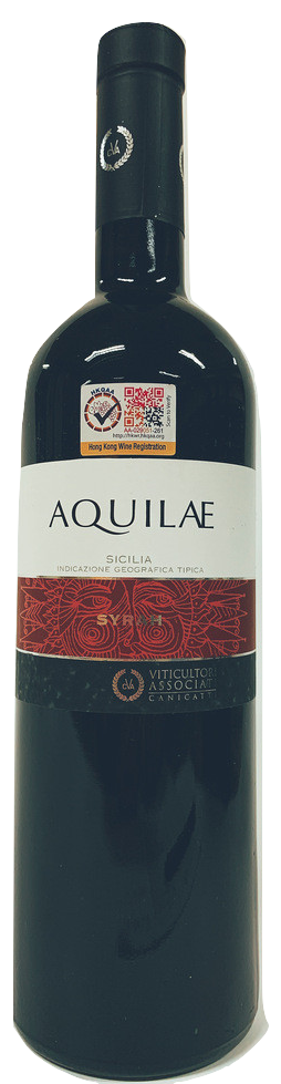 C.V.A Canicatti – Aquilae Syrah Red Wine 2008