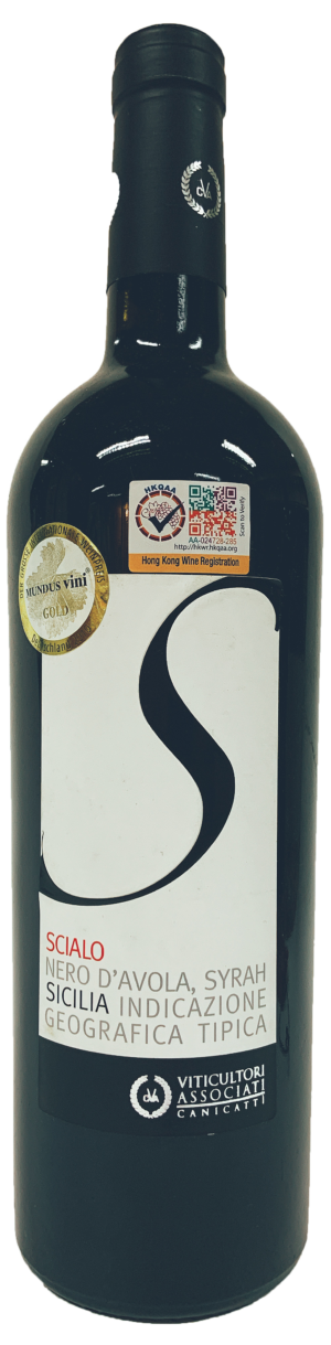 C.V.A Canicatti – Scialo Nero D’Avola – Syrah Red Wine 2007